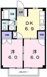 ニューシティ学南の物件間取画像